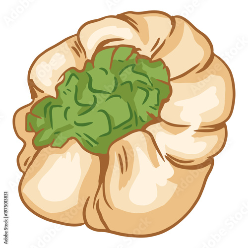 Vegan-friendly bao bun