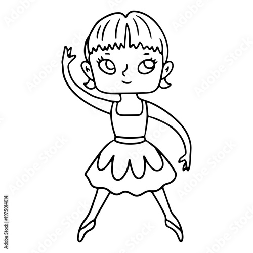 Dancing ballerina stroke