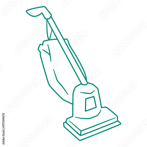 Vacuum cleaner stroke design