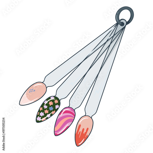 Nail beautification art