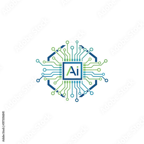 Artificial intelligence technology circuit board design.