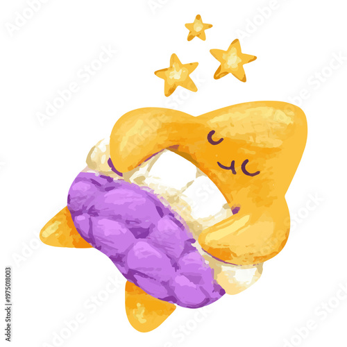 Sleeping cute star