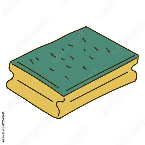 Housekeeping sponge