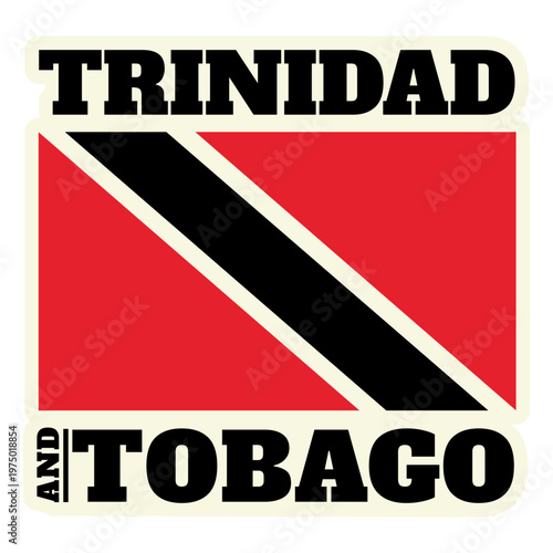 Trinidad and Tobago soccer team flag