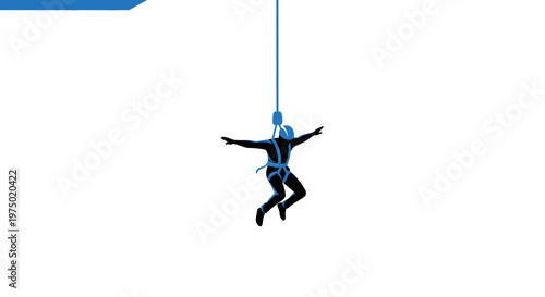 Extreme Sports Thrill Seeker Harness Suspended Aerial Freestyle