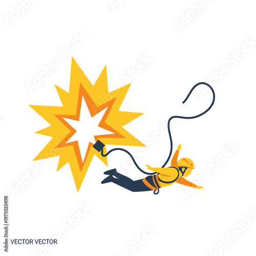 Extreme Thrill Seeker Takes A Leap Of Faith With Explosive Adrenaline Rush