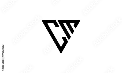 Minimalist CM MC Monogram Logo Collection for Luxury Branding