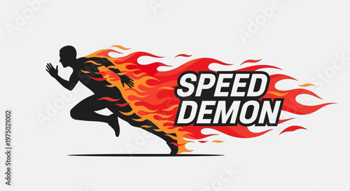 Fiery Runner Unleashing Extreme Speed Power and Velocity