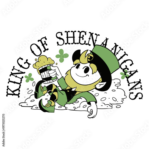 St patrick's day shenanigans leprechaun