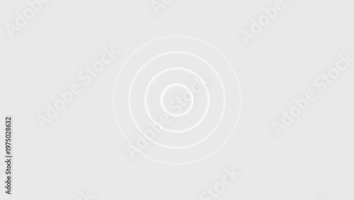 Technology radio wave signals icon concept background 4k illustration.