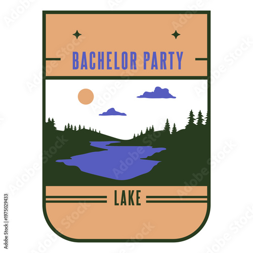 Bachelor party lake