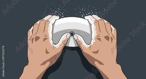 Hands Grip Rock Chalk For Climbing And Bouldering Activity