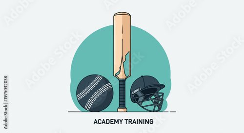 Iconic Cricket Gear For Academy Training And Sporting Endeavors