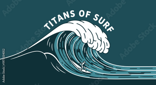 Majestic Wave Rider Conquering Ocean's Might