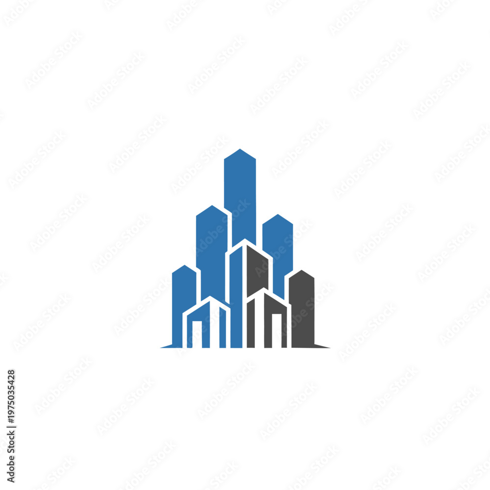 Fototapeta premium City skyline with modern buildings.