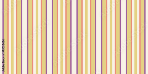 Elegant vertical stripes in muted pastel hues create a calming, sophisticated pattern.