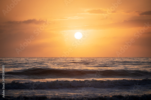 Sunrise over the ocean in Florida