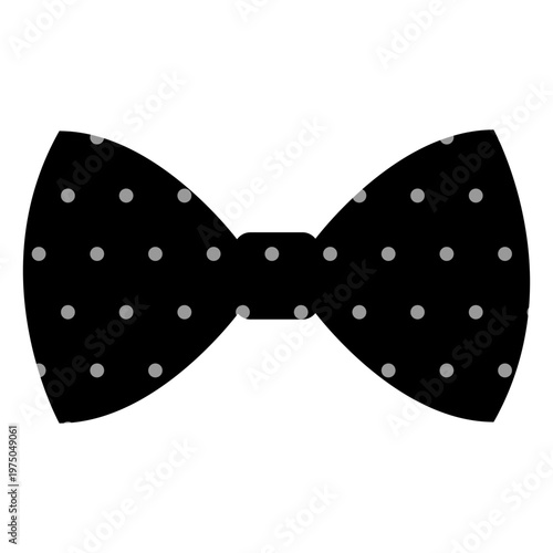 Polka dot bow tie design