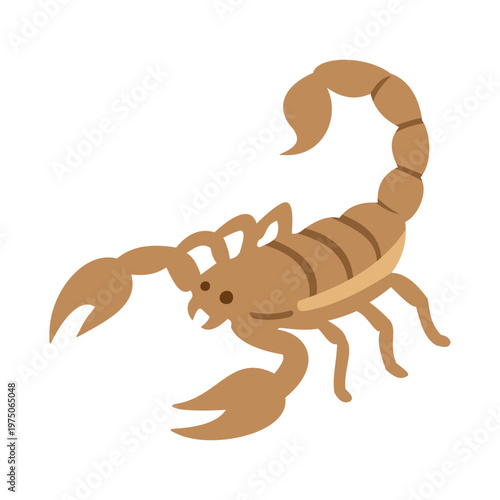 Scorpion Illustration Vector Template Design