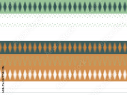 Abstract Tribal Geometric Motif Ethnic Decorative Design