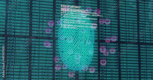 A close-up of a glass office building with a global network concept digitally generated image