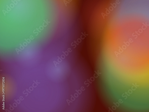 Colorful Gradient Mesh Soft Glow Abstract Background