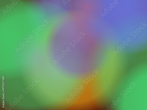 Abstract Gradient Mesh Vivid Color Blend Background