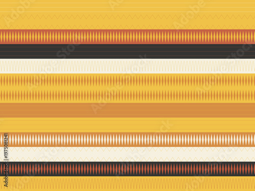 Bold Ethnic Geometric Pattern Tribal Art Background