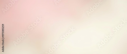 Soft pink and cream gradient background with dreamy blurred bokeh effect for romantic designs and feminine branding projects.