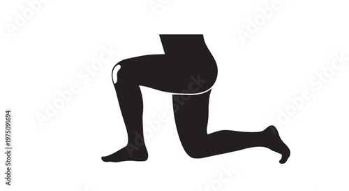 A person is doing a lunge exercise in a fitness routine with proper form and technique.