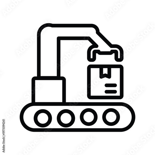 Conveyor belt icon