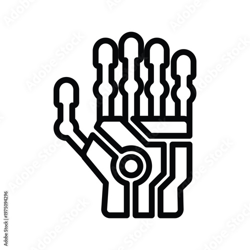 Cybernetic limb icon