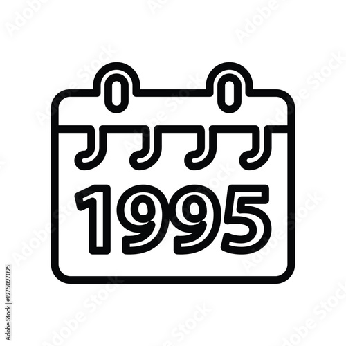 Millennial born icon