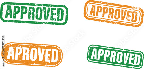 A set of grunge rubber stamp illustrations with fake news text on transparent png background