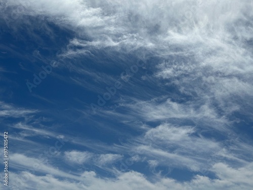blue sky with clouds