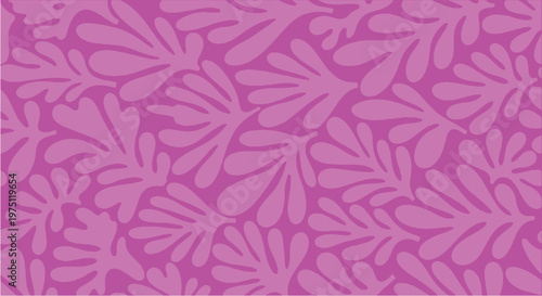 Abstract digital art featuring a vibrant pixelated pink fractal pattern