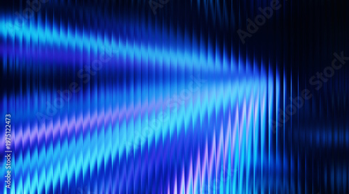 Abstract blue light waves background, futuristic neon motion blur texture, glowing digital energy lines for technology and music concepts