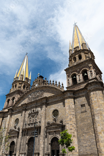 Quadro su tela The facade of Guadalajara Cathedral in the historic center of Guadalajara, Mexic