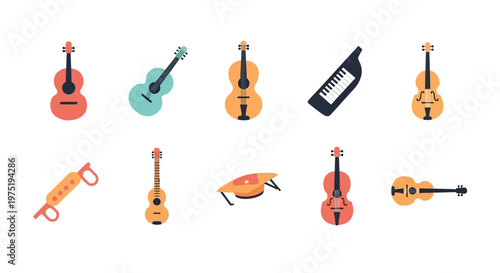 Collection of diverse cartoon-style birds in various cute poses, showcasing a variety of colors and designs for whimsical appeal