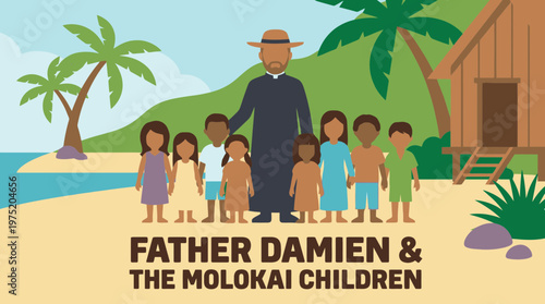 Father Damien and the Molokai Children