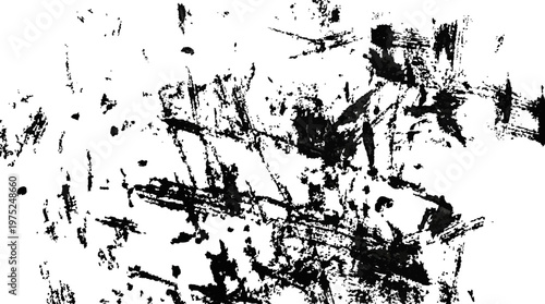 High contrast abstract black and white texture pattern for design projects.