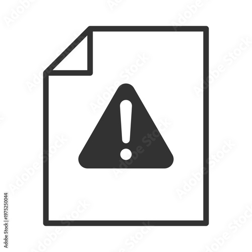 ファイル警告アイコン｜ウイルス・マルウェア・感染・セキュリティリスク
