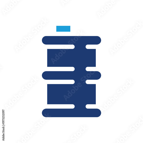 oil barrel colored icon vector design good for web or mobile app