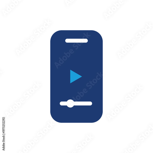 video short colored icon vector design good for web or mobile app