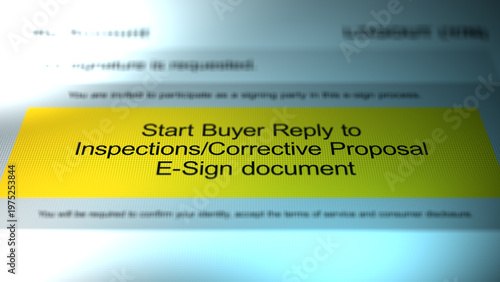  A Generic Starting of Buyer Reply to Inspections-Corrective Proposal E-Sign Document