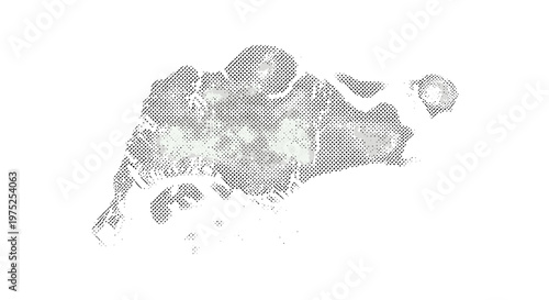 Abstract watercolor splash with black and gray tones