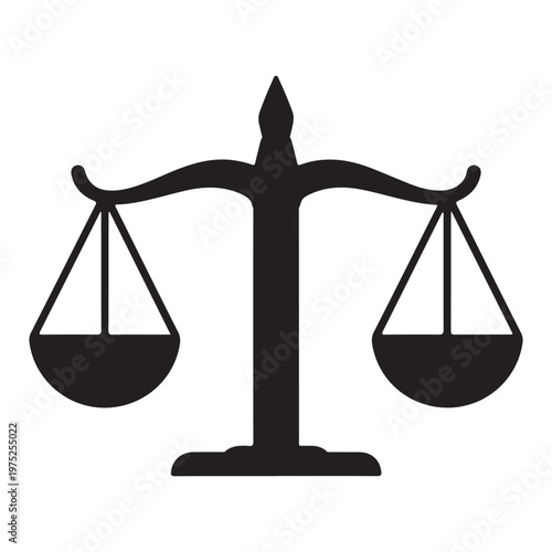 Scales of justice icon Vector