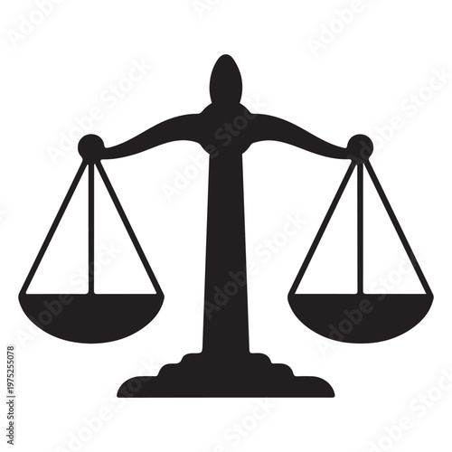 Scales of justice icon Vector