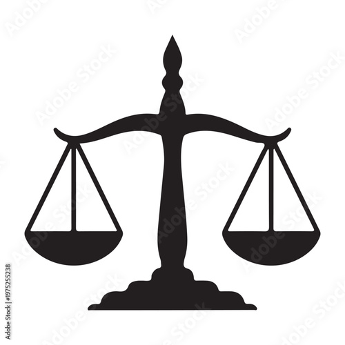 Scales of justice icon Vector