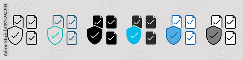 Liability Single Icon Pack Multistyle